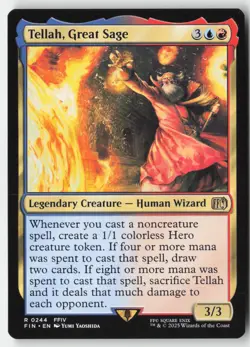 MTG - Tellah, Great Sage R FINAL FANTASY 244 LP-NM - Image 1