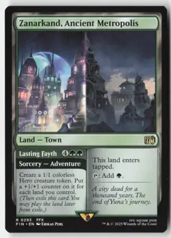 MTG - Zanarkand, Ancient Metropolis R FINAL FANTASY 293 LP-NM - Image 1