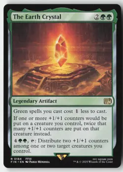 MTG - The Earth Crystal R FINAL FANTASY 184 LP-NM - Image 1