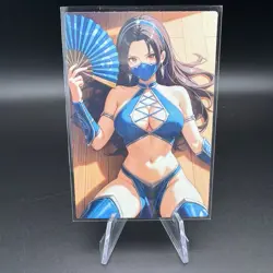 Kitana Holographic Anime Collectible Trading Card - Image 1