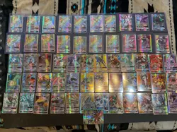 2017 Pokemon Sun Moon 57pc Card Lot- 14 Secret Rare & 43 Ultra Rare Holos - Image 1