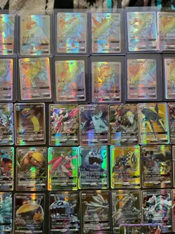 2017 Pokemon Sun Moon 57pc Card Lot- 14 Secret Rare & 43 Ultra Rare Holos - Image 3