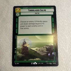 Star Wars Unlimited Turbolaser Salvo Event Card 131/262 Regular English - Image 1