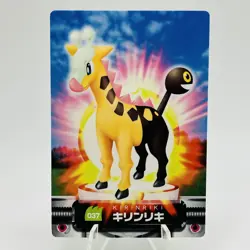 Pokemon Cards Girafarig 037 Carddass Advanced Generation Zukan EX+ Japanese h390 - Image 1