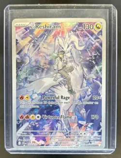 2025 Pokemon Journey Together N's Reshiram Promo Cards #167/159 - Image 1