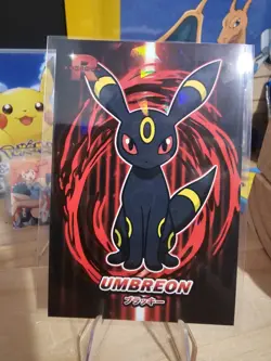 Pokemon Umbreon Red Holo BOX HIT Team Rocket Card Database Set Peru - Image 1