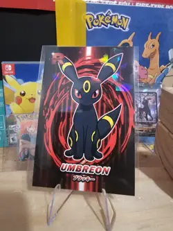 Pokemon Umbreon Red Holo BOX HIT Team Rocket Card Database Set Peru - Image 2