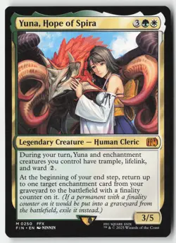 MTG - Yuna, Hope of Spira M FINAL FANTASY 250 LP-NM - Image 1