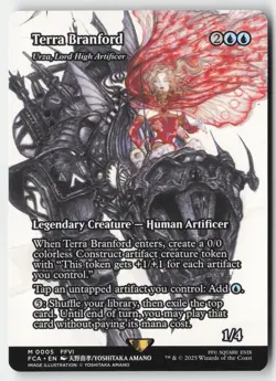 MTG - Terra Branford - Urza, Lord High Artificer (Showcase) M FINAL FANTASY: Thr - Image 1