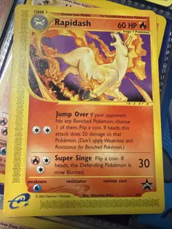 Pokemon Card - Rapidash Wotc Black Star Promo 31 Rare - Image 1