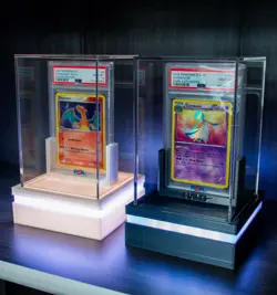HALO Graded Card Display Case Stand Holder - Fits Collectible PSA BGS CGC Slabs - Image 1
