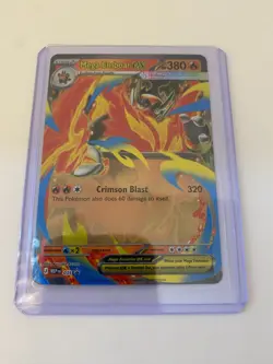 Mega Emboar ex 035 Me: Mega Evolution Promo Ascended Heroes Holo (Card & Jumbo) - Image 2