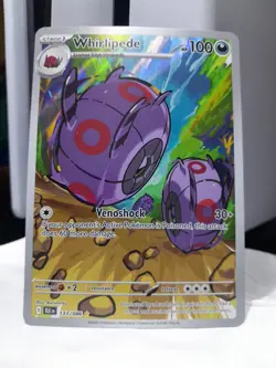 Pokemon TCG Whirlipede Card Black Bolt (BLK) Sv: 133/086 - Image 1