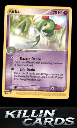 Kirlia - 35/109 35/109 Pokemon Uncommon Ruby and Sapphire Card MP - Image 1
