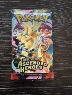 (HEAVY)🔥 22.69g Pokemon TCG Cards Ascended Heroes Booster Pack Factory Sealed ✅ - Image 2