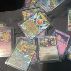 Pokemon Card Bulk Lot 75 holo y regular cards - Image 4