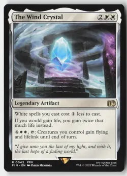 MTG - The Wind Crystal R FINAL FANTASY 43 LP-NM - Image 1
