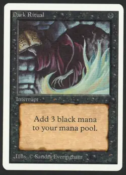 ***Unlimited Dark Ritual*** MTG Unlimited Magic Kid Icarus - Image 1