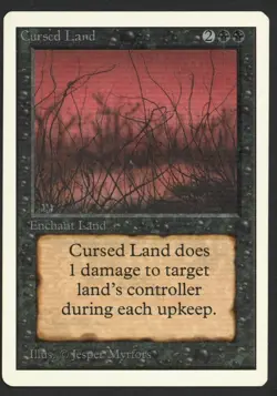 ***Unlimited Cursed Land*** MTG Unlimited Magic Kid Icarus - Image 1
