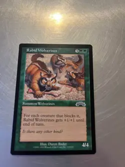 Rabid Wolverines LP 1998 Exodus Vintage Magic Cards, COMBINED SHIPPING - Image 1