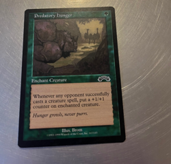 Predatory Hunger LP 1998 Exodus Vintage Magic Cards, COMBINED SHIPPING - Image 1