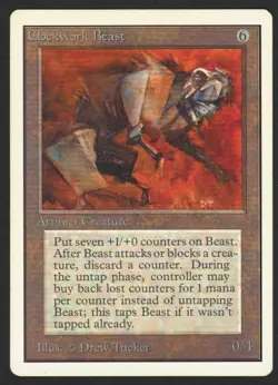 ***Unlimited Clockwork Beast*** MTG Unlimited Magic Kid Icarus - Image 1