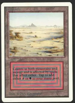 ***Unlimited Badlands (Roller Line)*** MTG Unlimited Magic Kid Icarus - Image 1