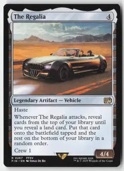 MTG - The Regalia R FINAL FANTASY 267 LP-NM - Image 1