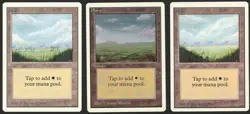 ***3x Unlimited Plains*** MTG Unlimited Magic Kid Icarus - Image 1