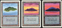 ***3x Unlimited Island*** MTG Unlimited Magic Kid Icarus - Image 1