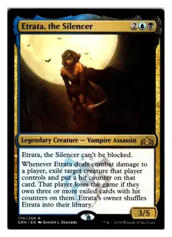 Etrata, the Silencer 170 R Guilds of Ravnica NM - Image 1