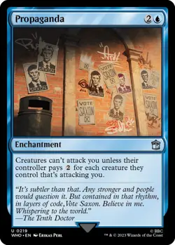Propaganda 219 Uncommon Universes Beyond: Doctor Who Near Mint - Image 1