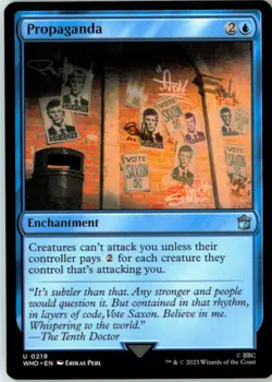 Propaganda 219 Uncommon Universes Beyond: Doctor Who Near Mint - Image 2
