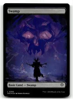 Swamp (0269) 269 Land Secrets of Strixhaven Magic: The Gathering Foil Near Mint - Image 1