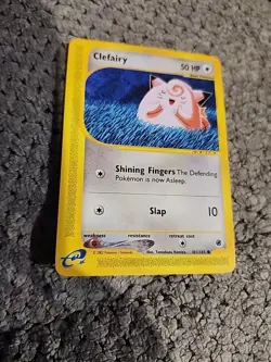 CLEFAIRY 101/165 EXPEDITION BASE SET POKEMON TCG - Image 1