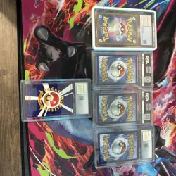 Pokemon CGC/PSA Slab Lot Of 5 - Image 2