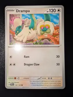 Drampa 130/159 Common Journey Together Pokemon Near Mint - Image 1