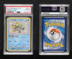 Shiny - Froakie Pokemon Sun & Moon Hidden Fates Vault PSA 10 GEM MT - Image 3