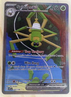 Pokemon Spidops ex SV01: Base Set 243/198 - Image 1