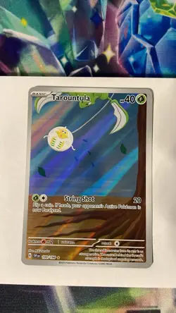 Pokemon TCG Tarountula Illustration Rare Card Scarlet & Violet Base Set - Image 1