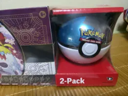 Pokemon TCG 2025 Holiday Advent Calendar & Pokeball (Moon) 2-Pack Bundle - Image 2