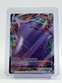 DITTO VMAX 2021 POKEMON SHINING FATES HOLO RARE FULL ART Q4917 - Image 1