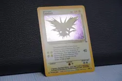 Pokemon 1999 Fossil Set: Zapdos 15/62 1st Edition Holo Rare MP - Image 2