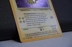 Pokemon 1999 Fossil Set: Zapdos 15/62 1st Edition Holo Rare MP - Image 5