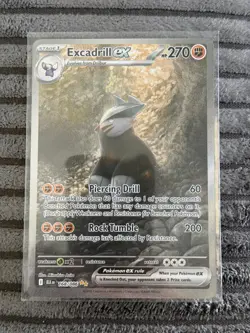 Pokemon Excadrill ex 168/086 Sv: Black Bolt Holo - Image 1