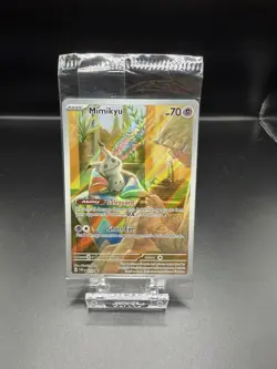 Mimikyu 075 Black Star Promo SEALED 2024 IR Holo Pokemon Card TCG - Image 1