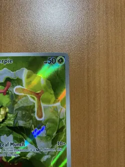 Pokemon Card TCG Caterpie English 172/165 SV 151 IR Full Art NM Fast Shipping - Image 4