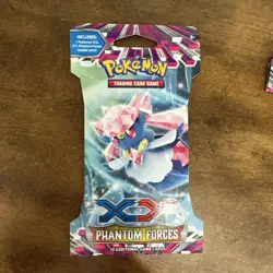 Pokemon XY Phantom Forces sleeved Booster Packs Lot of 4 English TCG 2014 - Image 2