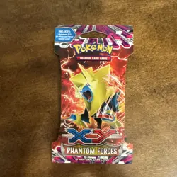 Pokemon XY Phantom Forces sleeved Booster Packs Lot of 4 English TCG 2014 - Image 3