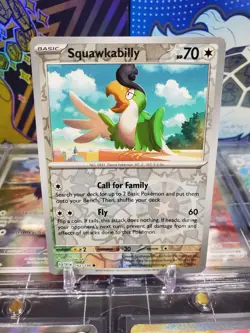 Squawkabilly 162/198 Reverse Holo Common Pokemon TCG Scarlet & Violet Base Set - Image 1